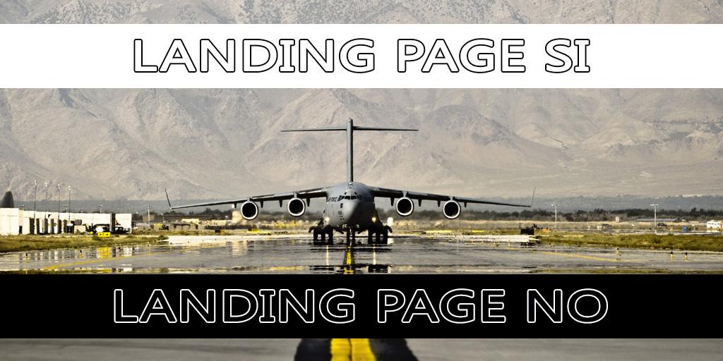 Landing page: quando servono e quando no?