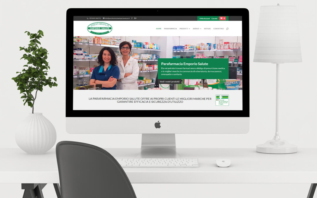 Realizzazione e-commerce NEGOZIO parafarmaciaemporiosalute.it