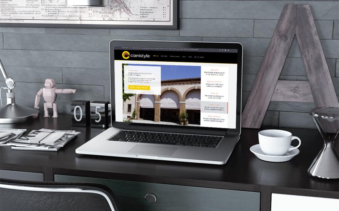 Realizzazione sito web AZIENDALE cianistyle.com