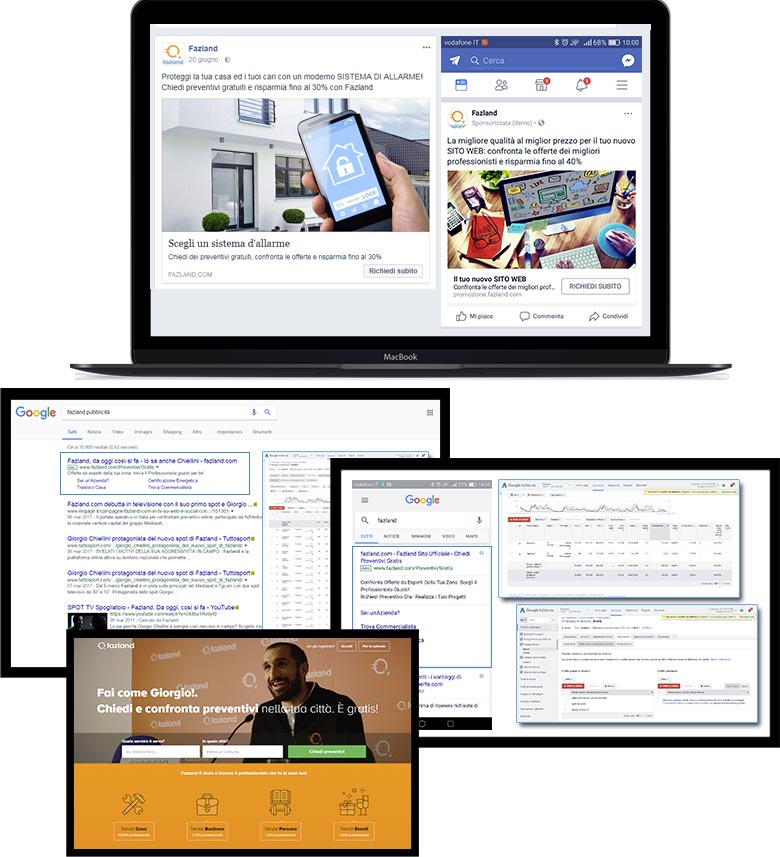 Advertising Ads e Facebook Ads fazland.com