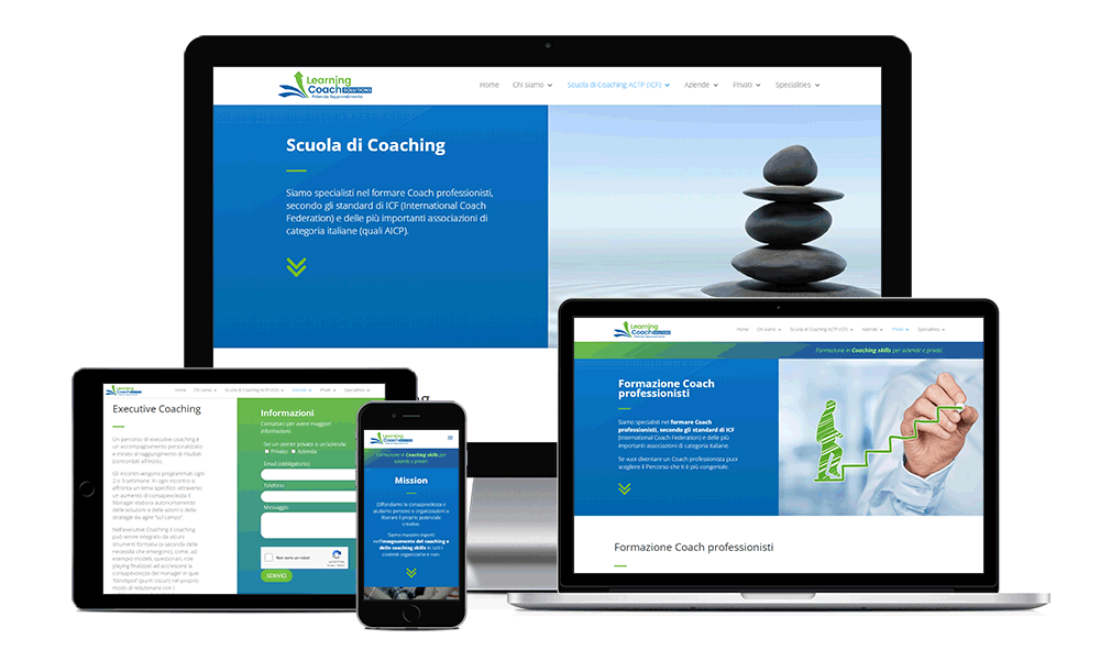 learningcoachsolution realizzazione sito web