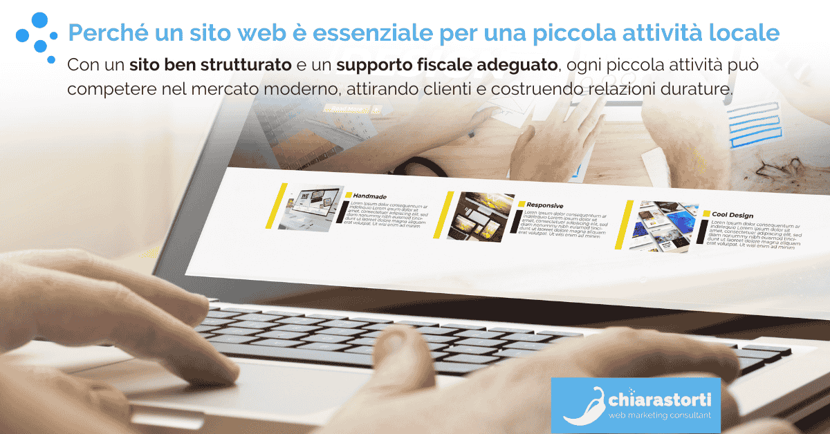 Perché un sito web è essenziale per una piccola attività locale