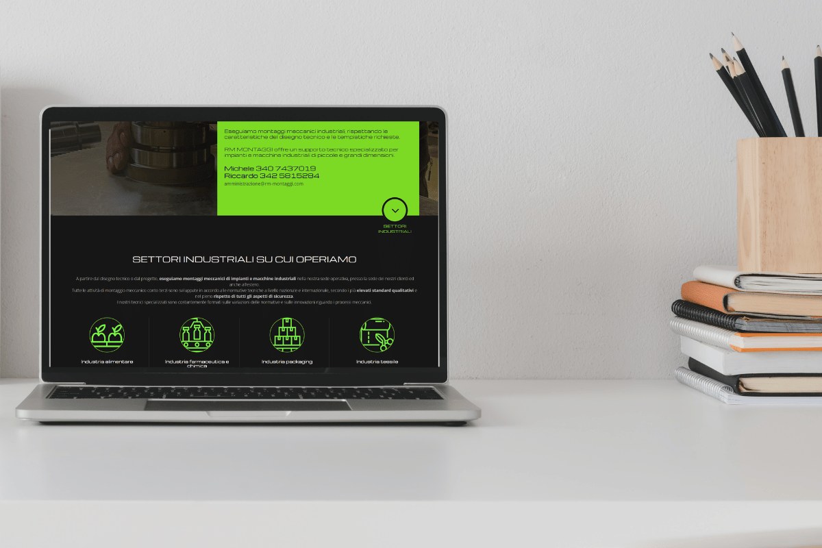 sito web professionale rm-montaggi.com