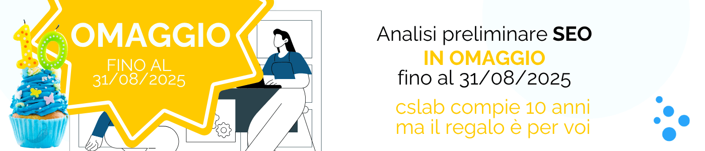 offerta analisi seo gratuita cslab