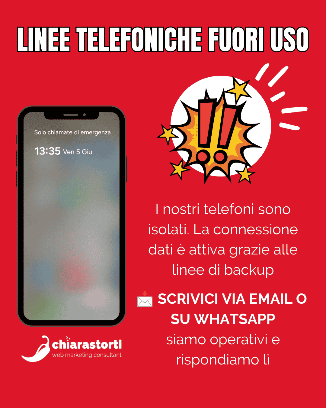 disservizio telefonico