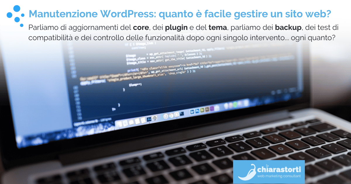 WordPress: un solo sito, tanti aggiornamenti WordPress: un solo sito, tanti aggiornamenti